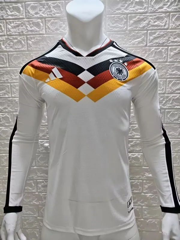 Deutschland 2026 Heim Trikot Langarm Spielerversion — 1