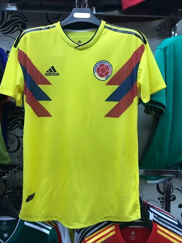 Colombia 2018 Home Shirt Player Version