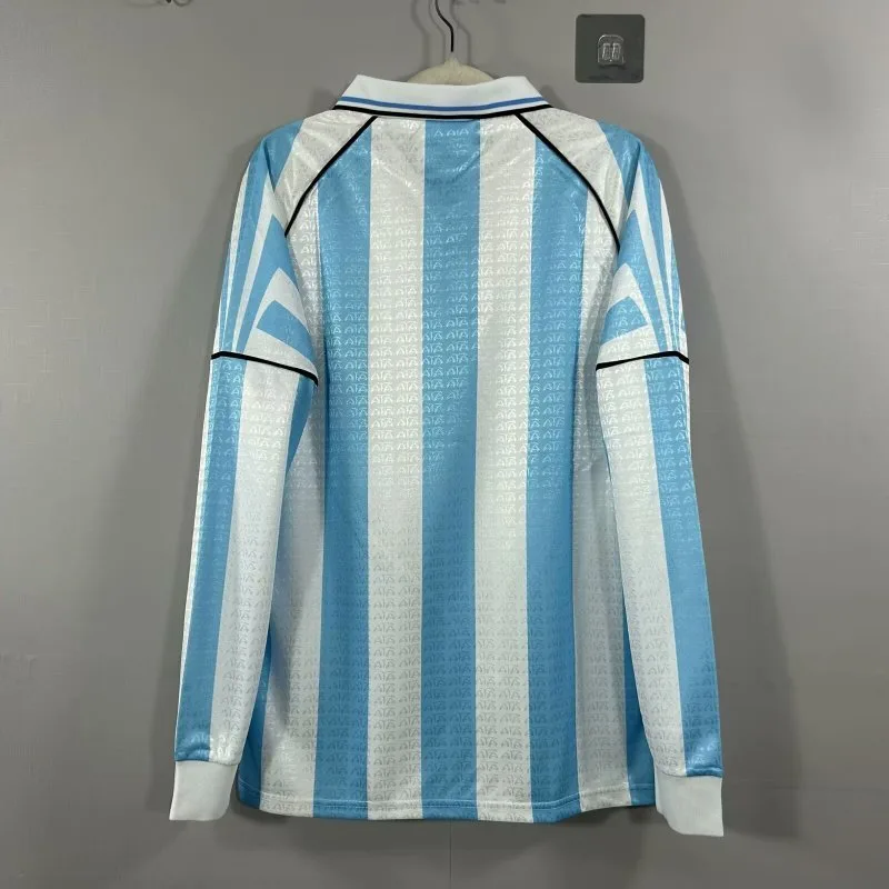 Argentina 1996/97 Primera Equipación Camiseta Manga Larga