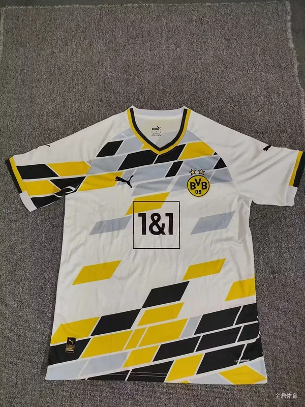 Borussia Dortmund 2024/25 Away Shirt Short Sleeve White — 1