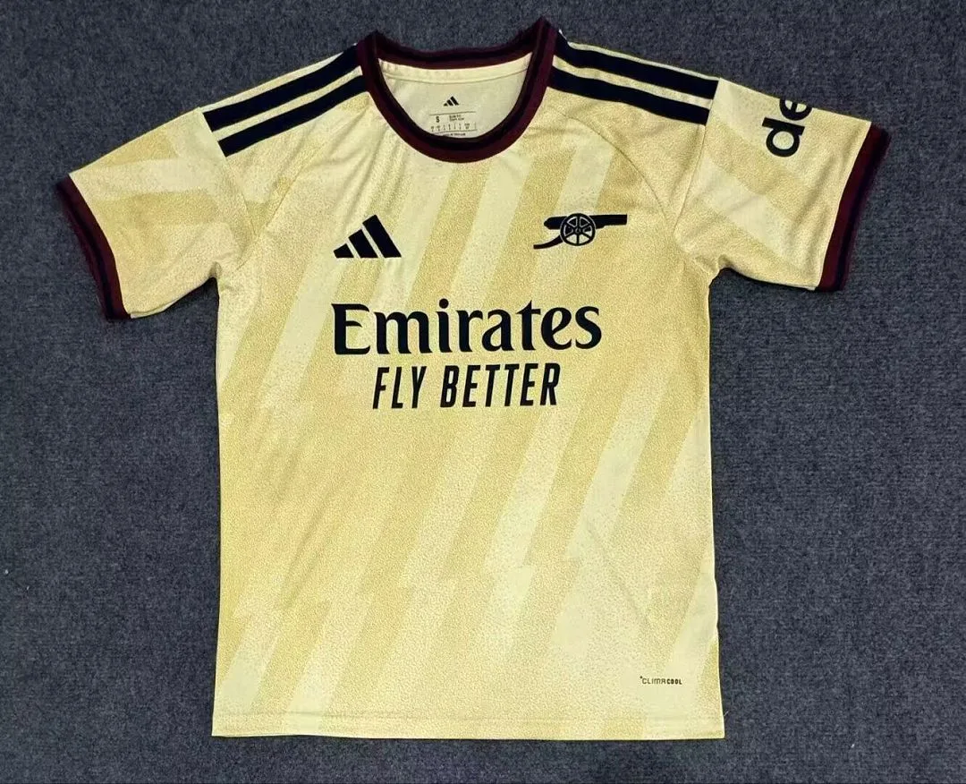 Arsenal 2026/27 Third Maillot Yellow