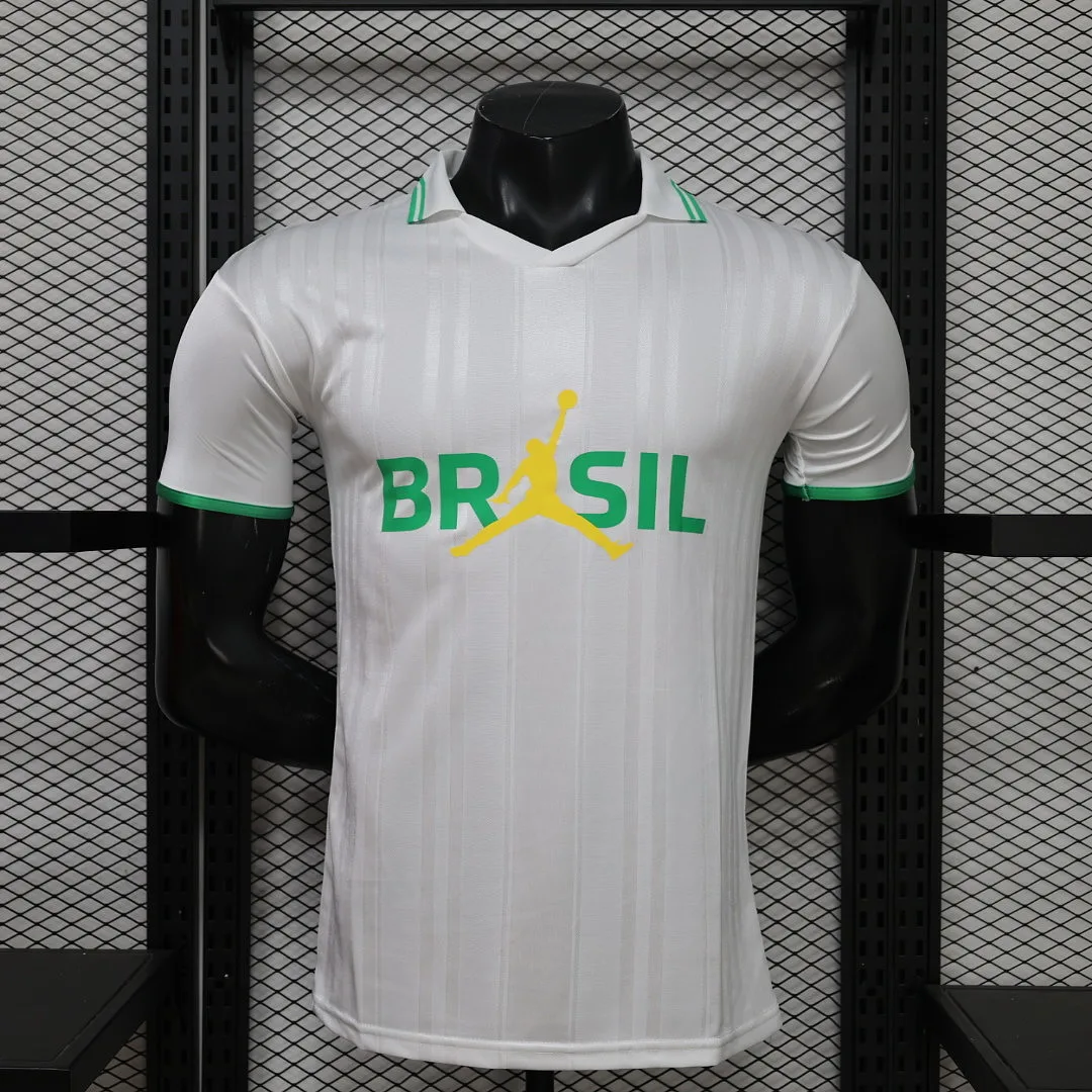 Brazil 2026 Shirt Player Version White — 1