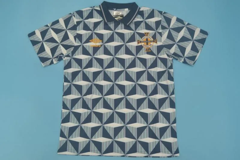Irlanda del Norte 1990/93 Segunda Equipación Camiseta