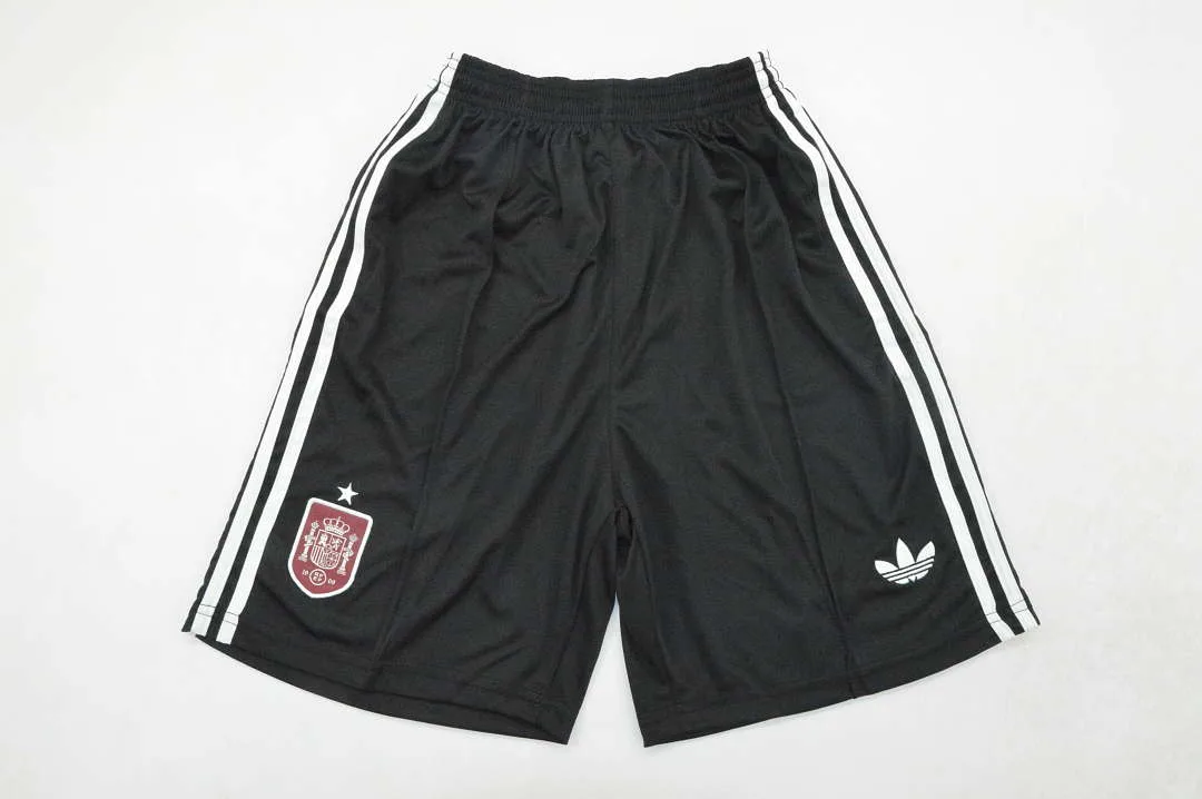 Spain 2026 Goalkeeper Shorts Black