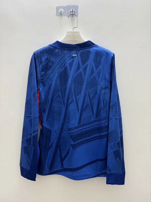 Chelsea 2025/26 Home Shirt Long Sleeve — 1