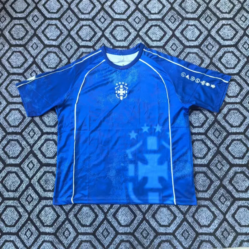 Brasilien 2025/26 Trikot Kurzarm Blue — 1