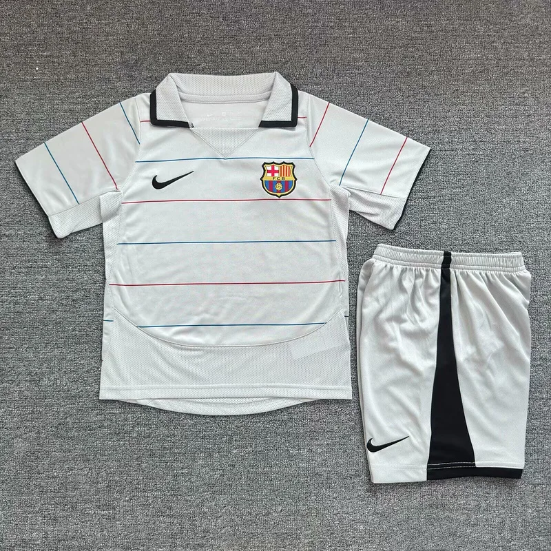 Barcelona 2003/04 Away Kids Kit — 1