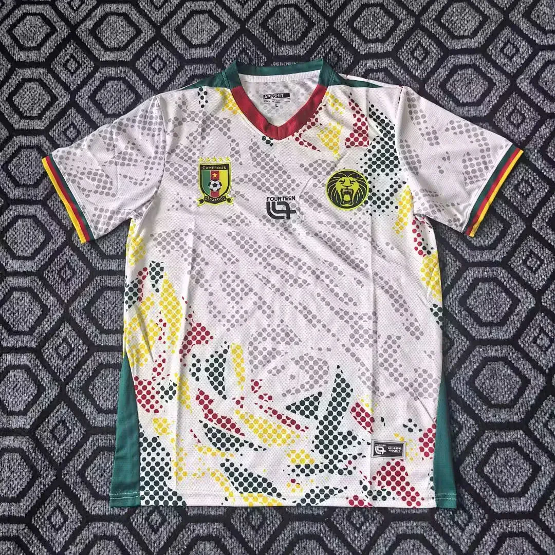 Cameroon 2025/26 Away Shirt Short Sleeve — 2