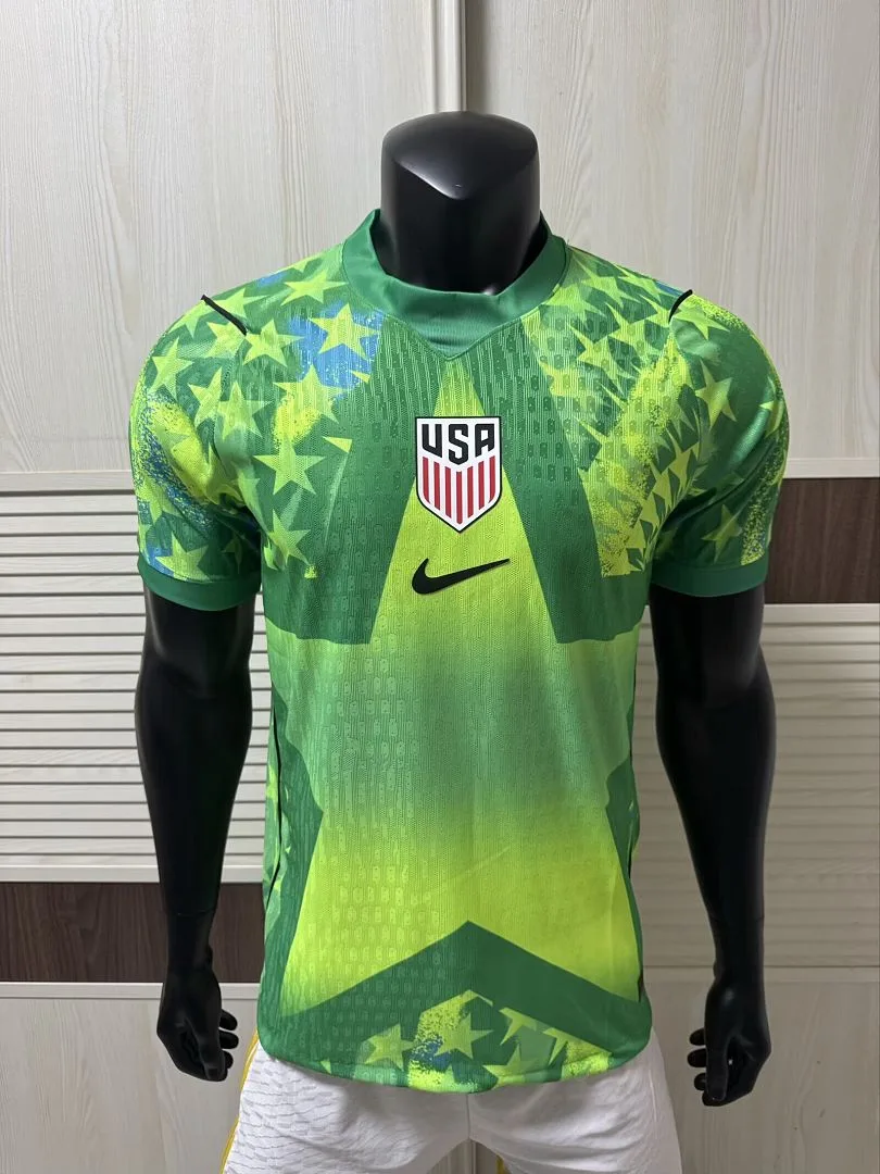 USA 2026 Goalkeeper Shirt Player Version Green