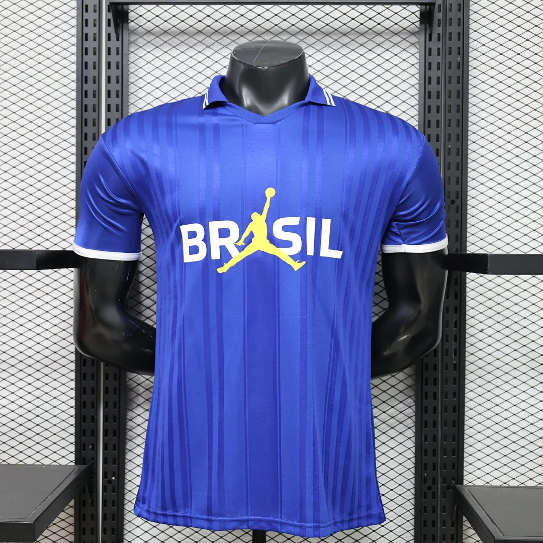 Brazil 2026 Shirt Player Version Blue — 1