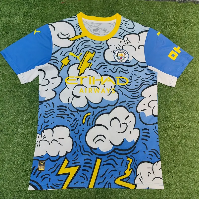 Manchester City 2025/26 Camiseta Manga Corta Edición Especial Blue — 1