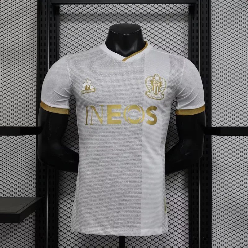 Nice 2024/25 Trikot Spielerversion White — 2
