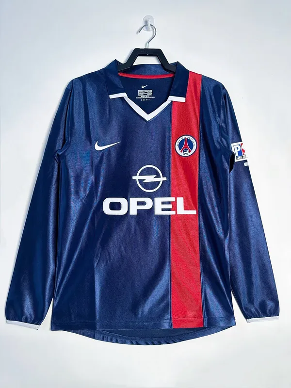 Paris Saint-Germain 2001/02 Home Shirt Long Sleeve