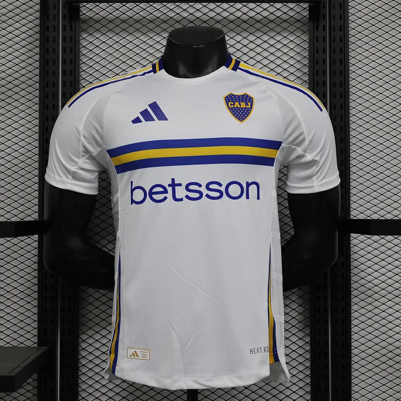 Boca Juniors 2024/25 Away Shirt Player Version White — 1