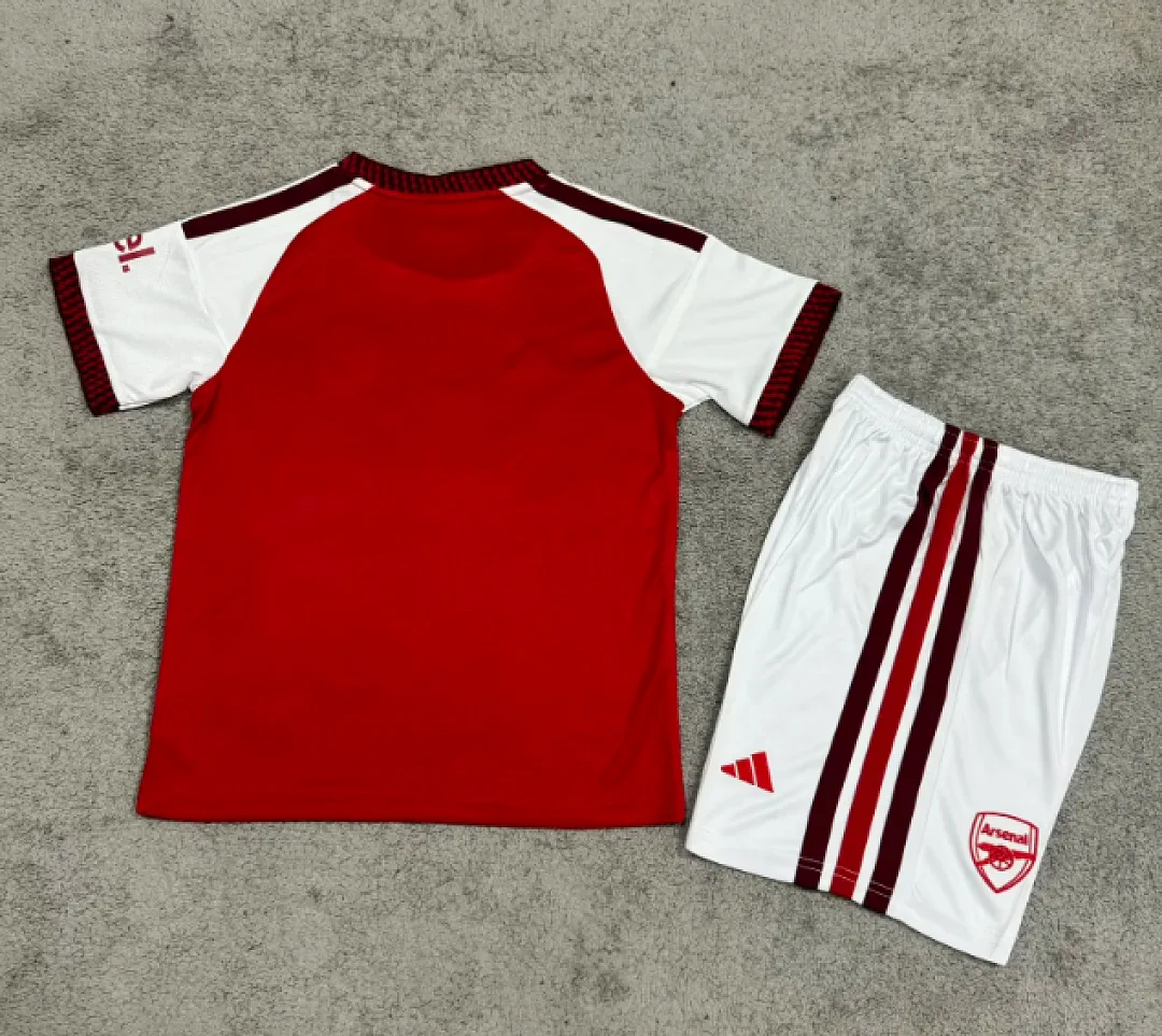 Arsenal 2026/27 Home Kids Kit — 1