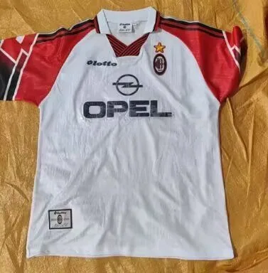 AC Milan 1997/98 Away Shirt White — 1