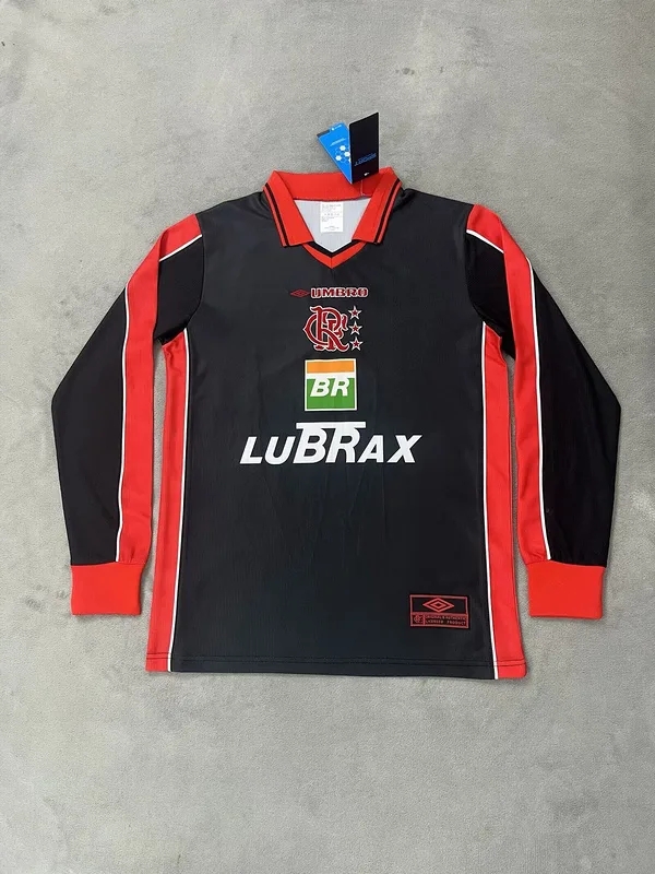Flamengo 1995/96 Maillot Manches Longues Black — 2