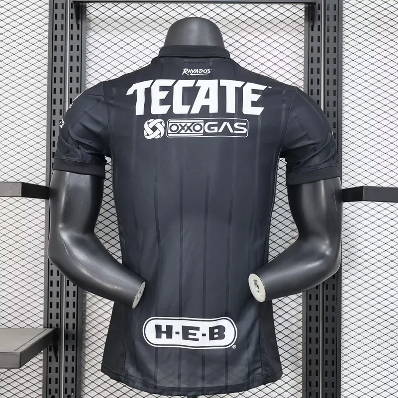 Monterrey 2024/25 Tercera Equipación Camiseta Versión Jugador Black — 1