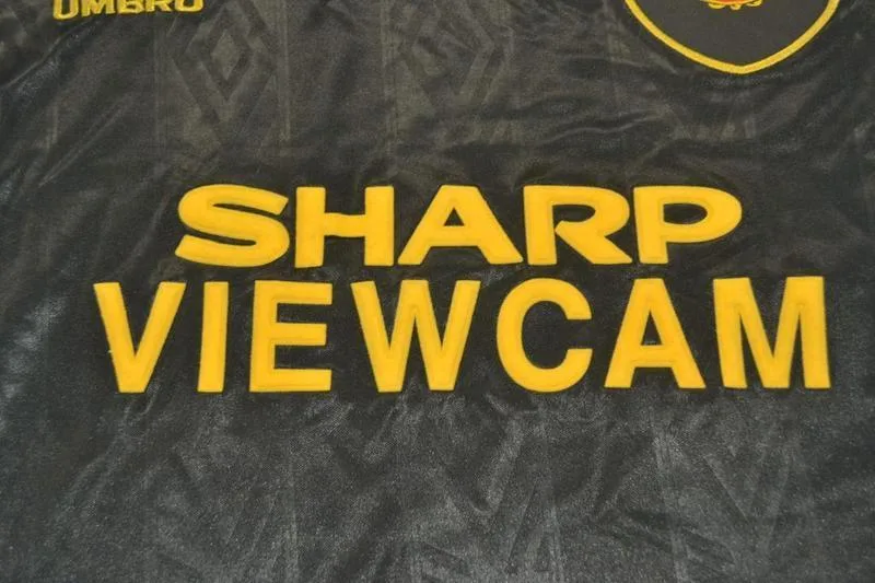 Manchester United 1994 Away Shirt Black — 2