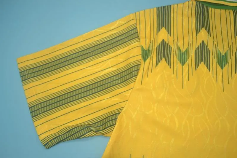 Celtic 1989/91 Away Shirt Yellow — 2