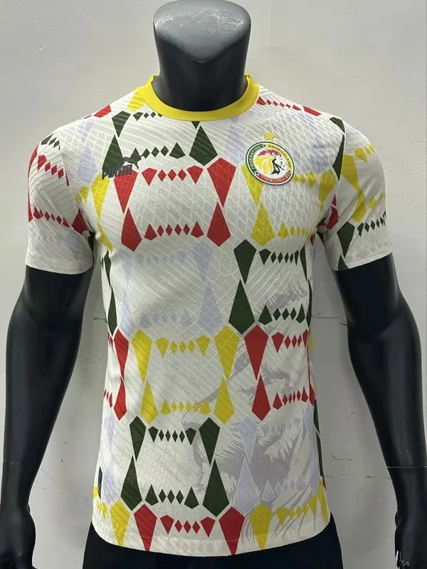 Senegal Shirt Player Version White — 2