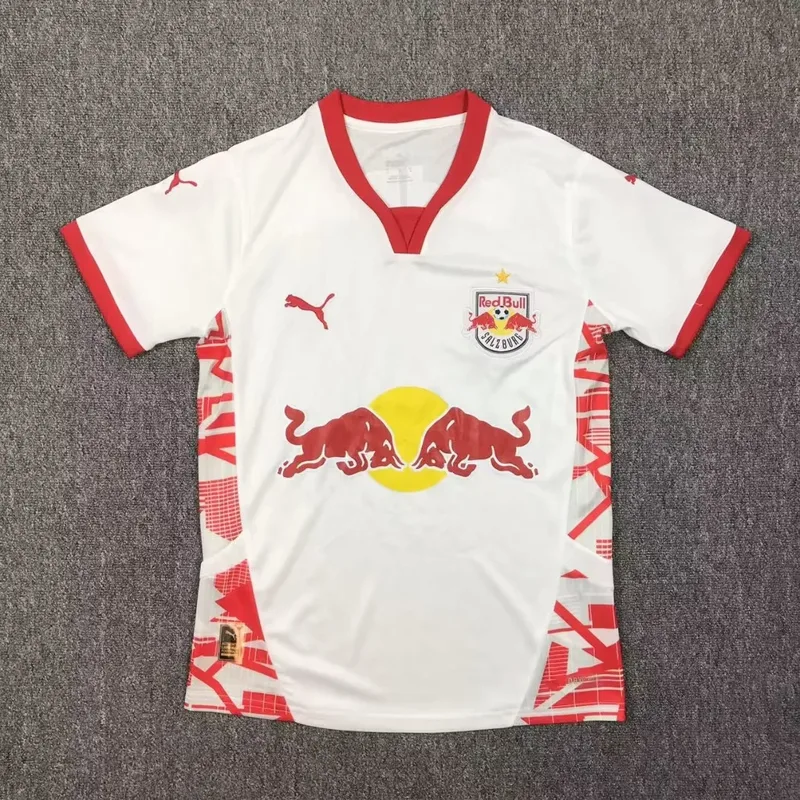 RB Salzburg 2024/25 Primera Equipación Camiseta Manga Corta — 2