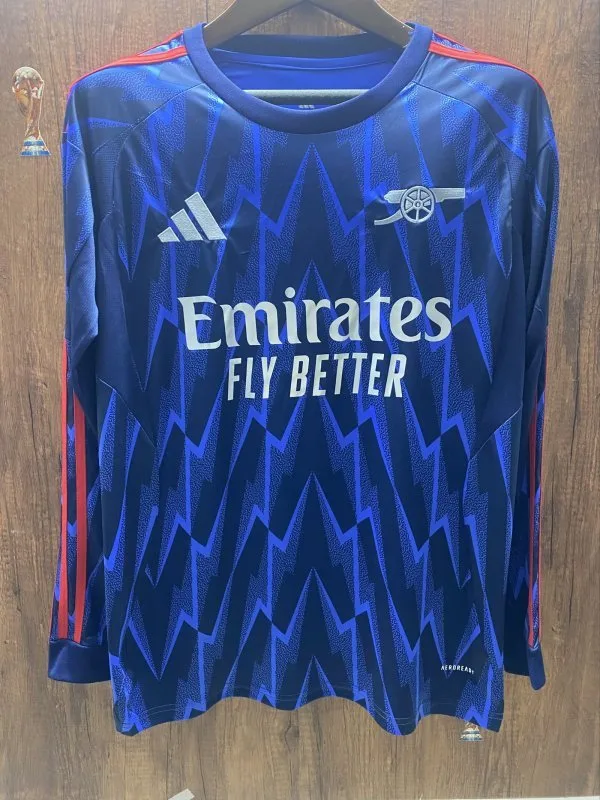 Arsenal 2025/26 Away Shirt Long Sleeve — 1