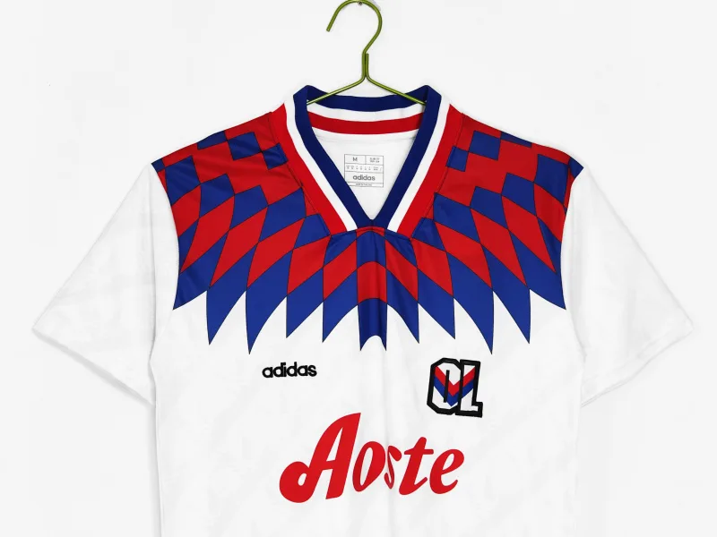 Lyon 1995/96 Home Shirt — 2