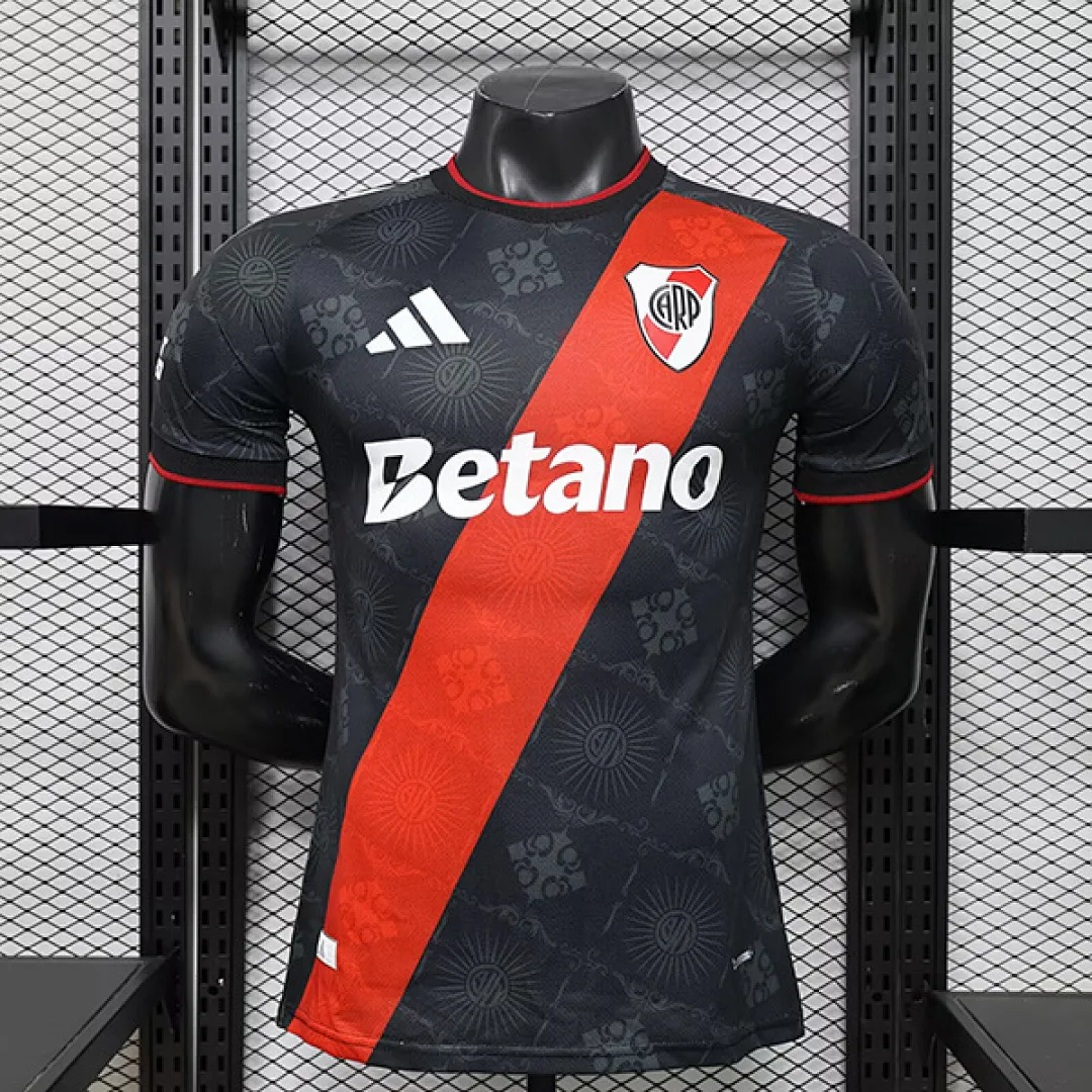 River Plate 2026/27 Maillot Version Joueur Black