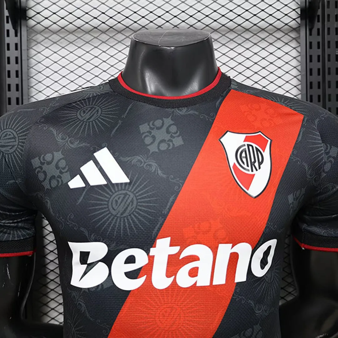 River Plate 2026/27 Maillot Version Joueur Black — 2