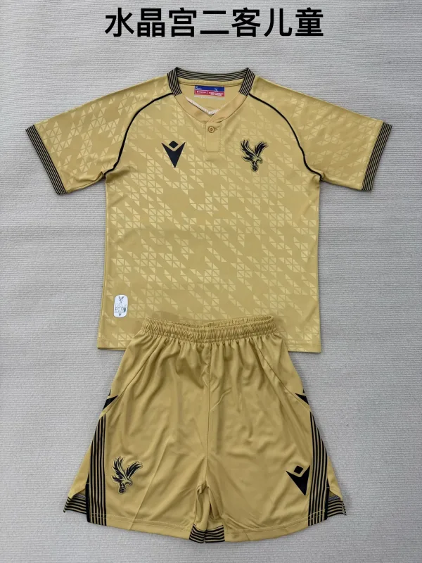 Crystal Palace 2025/26 Third Kids Kit — 2
