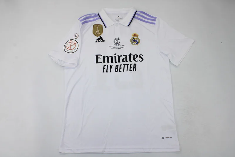 Real Madrid Shirt Short Sleeve Copa del Rey