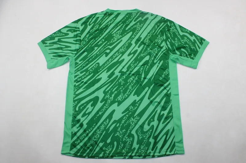 England 2024 Goalkeeper Shirt Green — 1