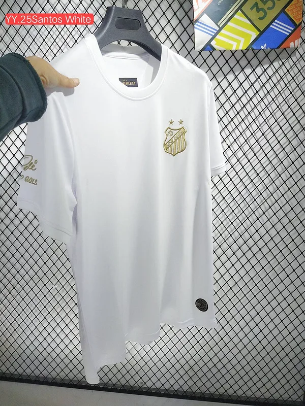 Santos 2025/26 Shirt White — 2