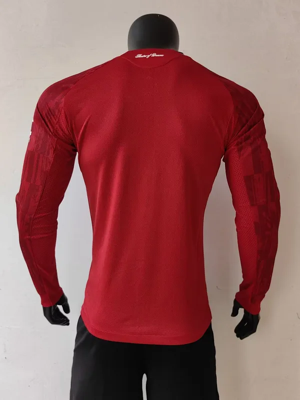 Manchester United 2025/26 Domicile Maillot Manches Longues Version Joueur — 1
