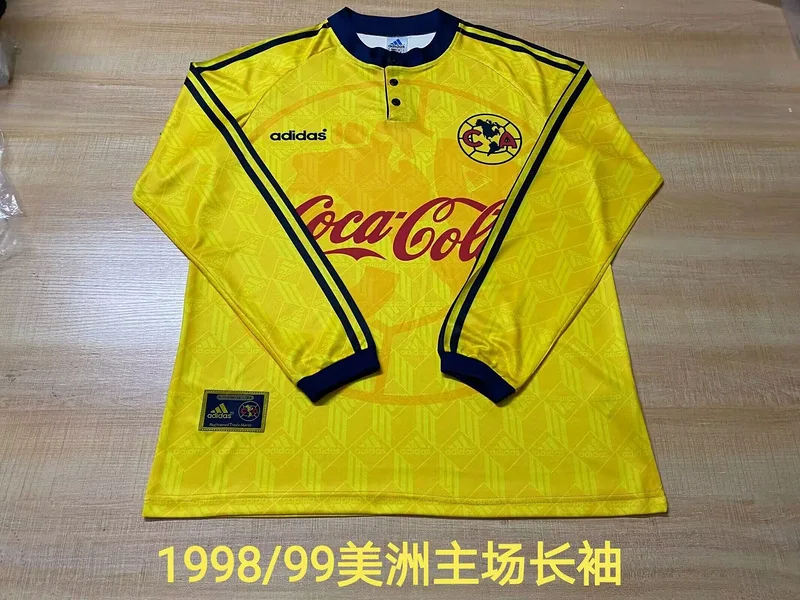 Club América 1998/99 Home Shirt Long Sleeve — 1