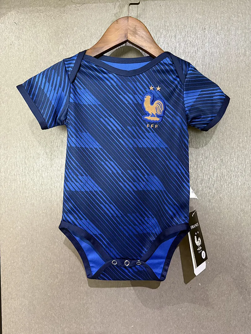France 2026/27 Home Baby Shirt — 2