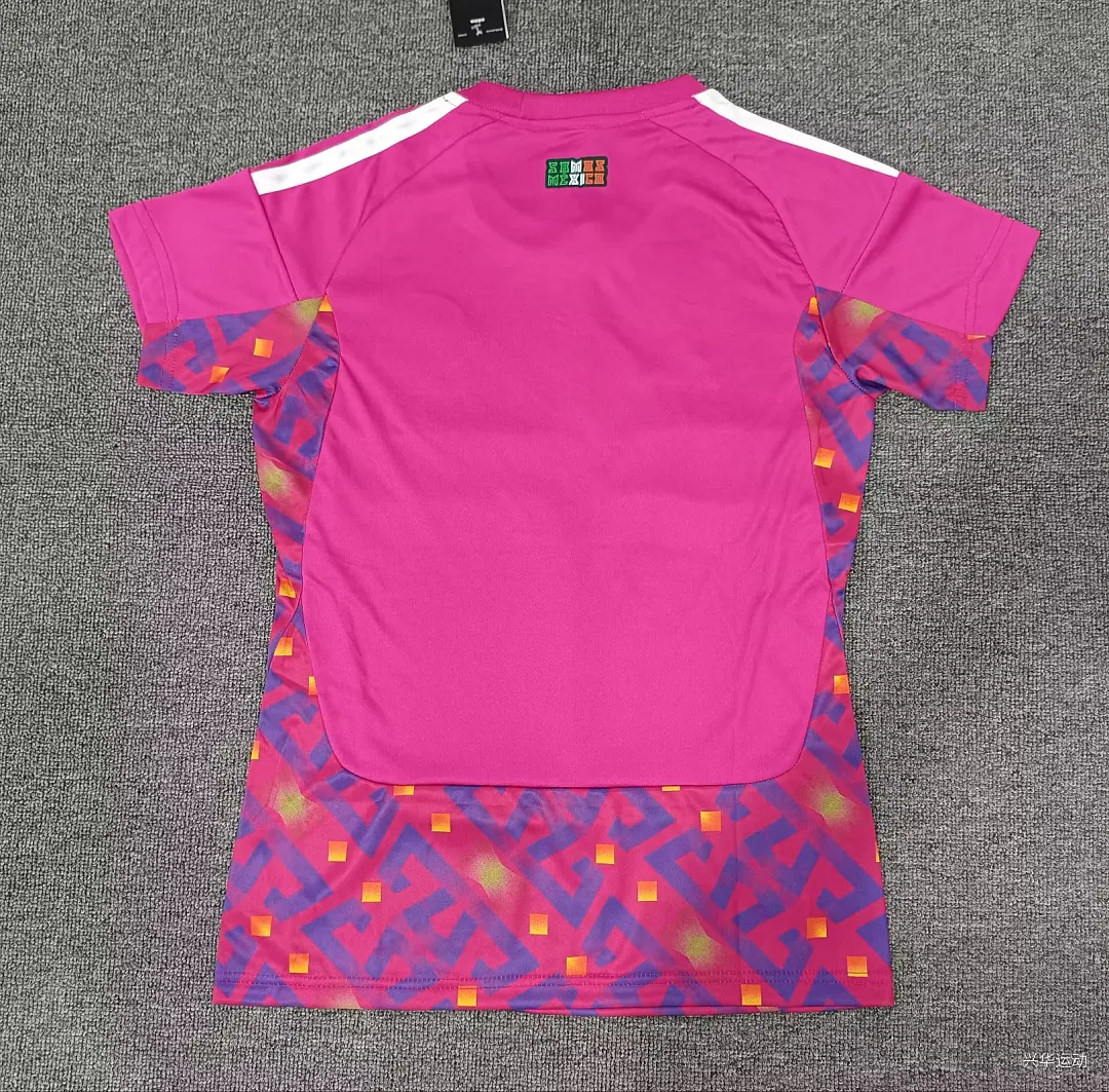 México 2026 de Portero Camiseta de Mujer Pink — 1