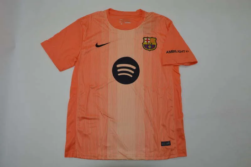 Barcelona 2025/26 Goalkeeper Shirt Orange — 1