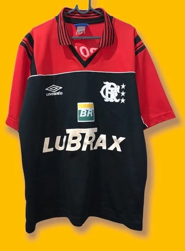 Flamengo 1999/00 Goalkeeper Shirt Black — 2
