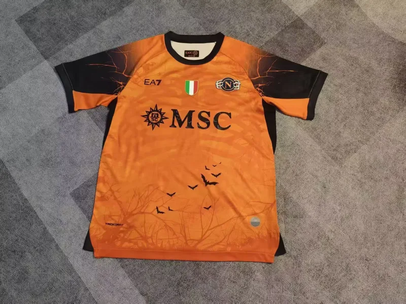 Napoli 2025/26 Shirt Short Sleeve Orange