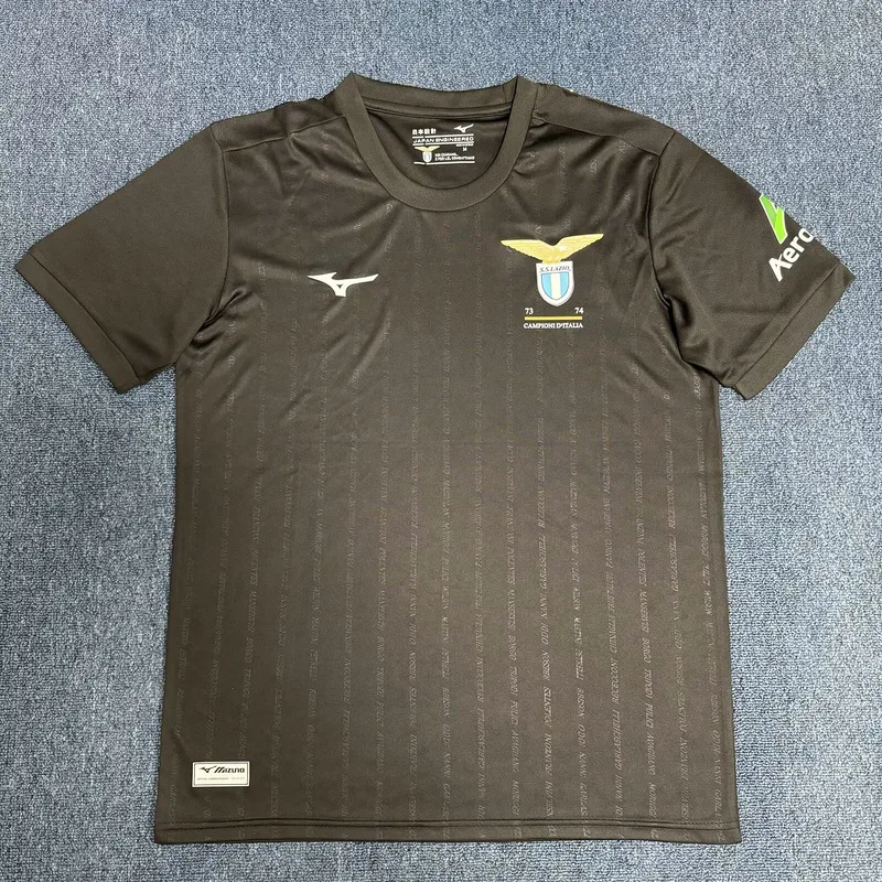 Lazio 2024 Camiseta Manga Corta Black