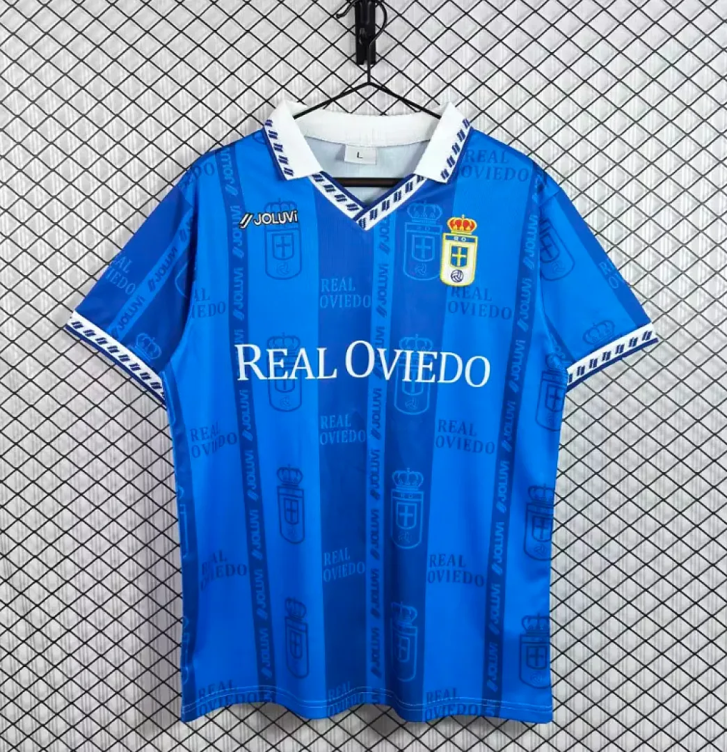 Real Oviedo 1997/98 Home Shirt — 2
