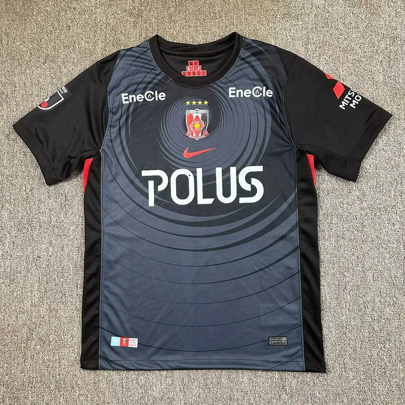 Urawa Red Diamonds 2025/26 Third Shirt Short Sleeve Red — 2