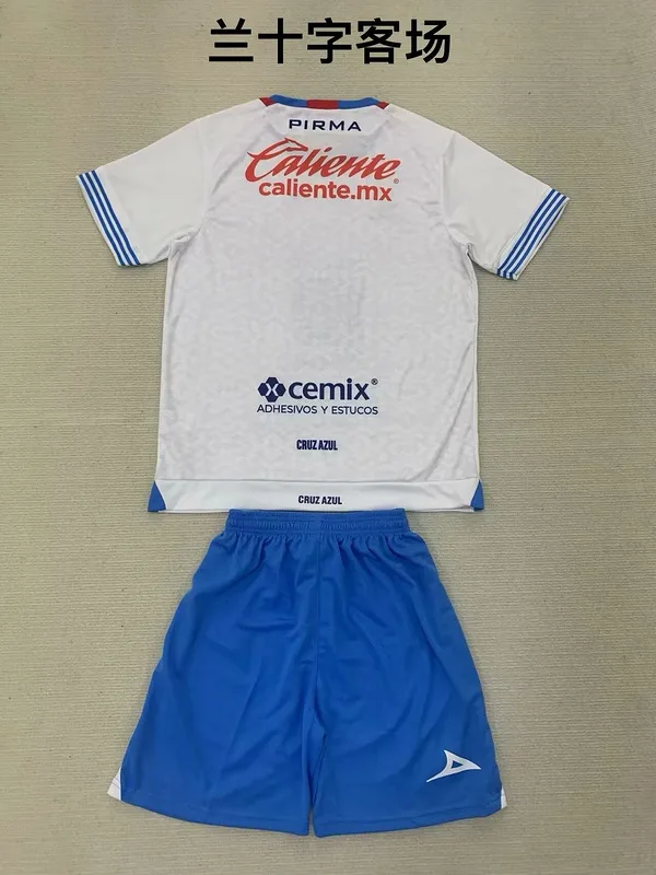 Cruz Azul 2024/25 Away Kids Kit — 1