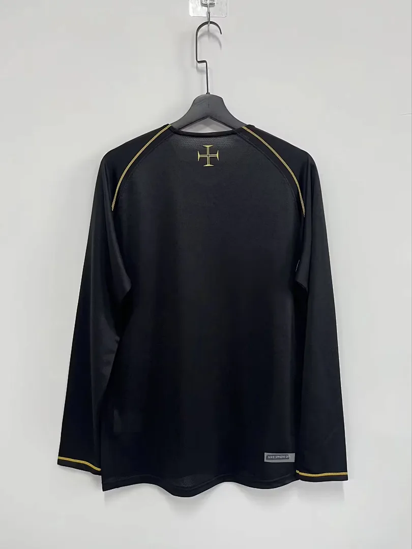 Portugal 2006 Away Shirt Long Sleeve Black