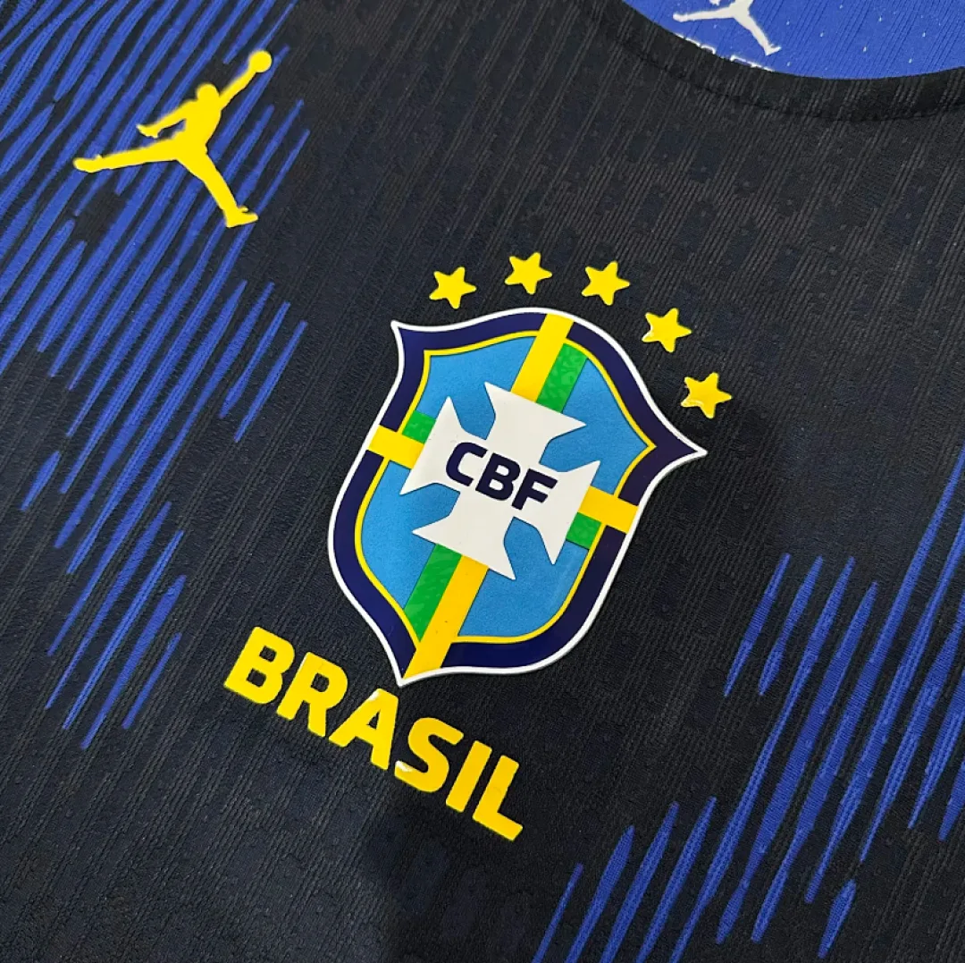 Brasilien 2026 Auswärts Trikot Spielerversion — 1