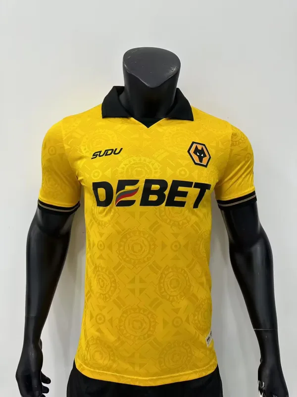 Wolverhampton Wanderers 2025/26 Home Shirt Player Version