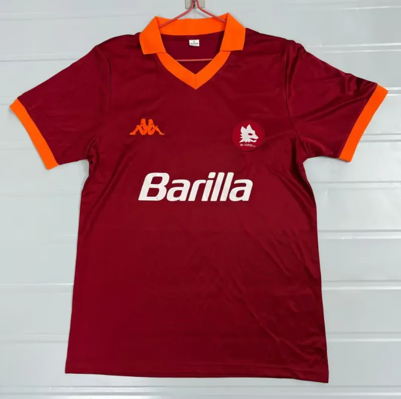Roma 1985/86 Home Shirt