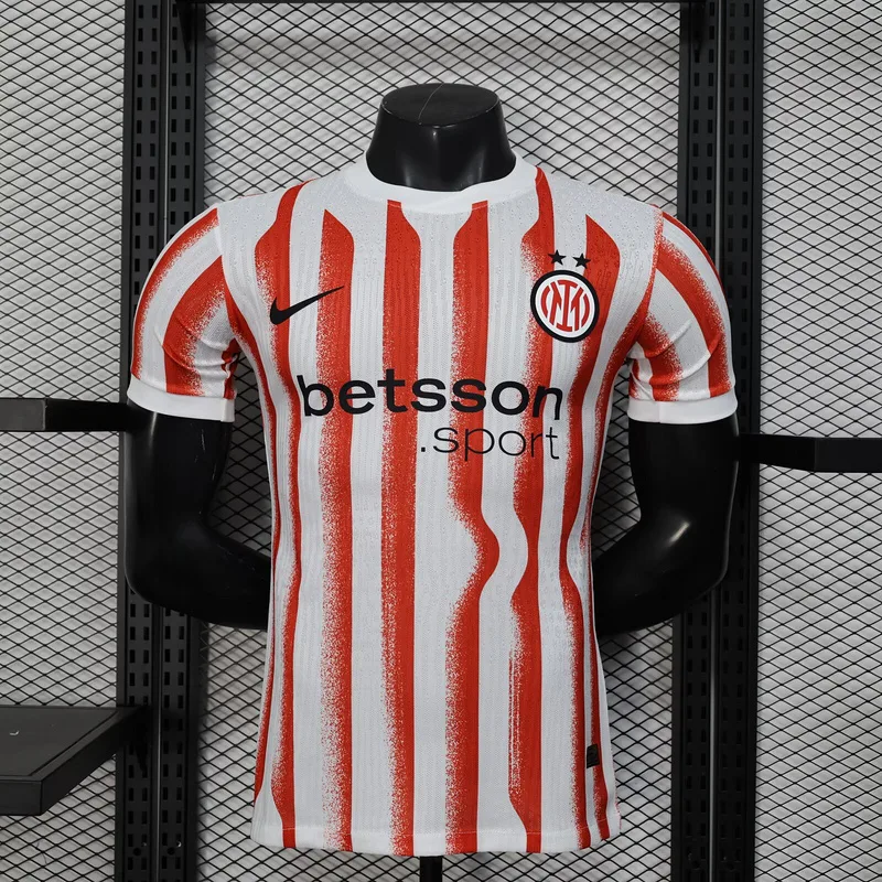Inter Milan 2025/26 Shirt Red — 2